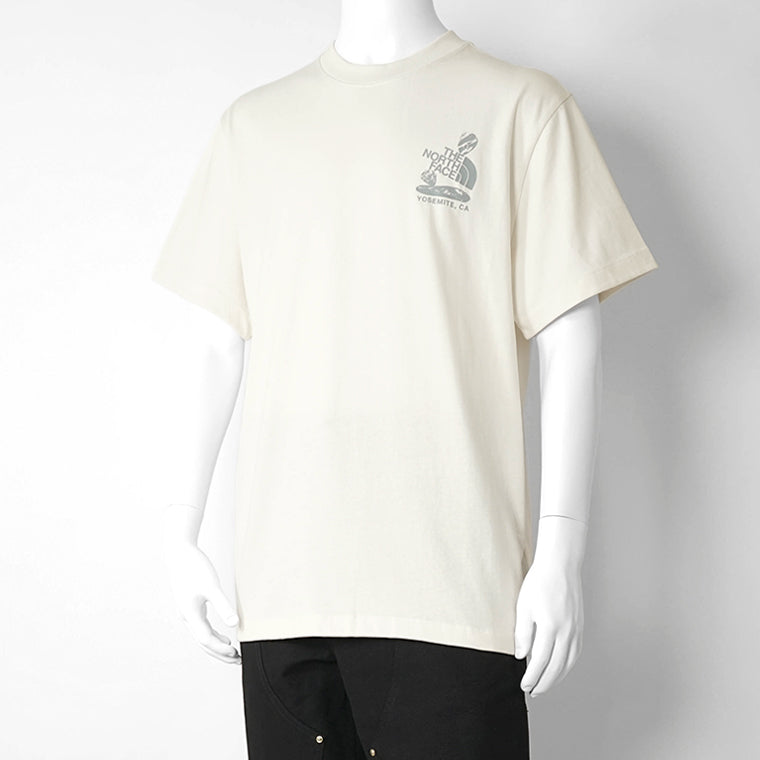 THE NORTH FACE メンズ Tシャツ STONES RELAXED GRAPHIC T SHIRT NF0A8G9R WHITE DUNE ホワイト系 QLI
