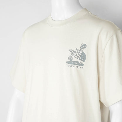 THE NORTH FACE メンズ Tシャツ STONES RELAXED GRAPHIC T SHIRT NF0A8G9R WHITE DUNE ホワイト系 QLI