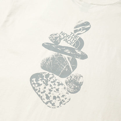 THE NORTH FACE メンズ Tシャツ STONES RELAXED GRAPHIC T SHIRT NF0A8G9R WHITE DUNE ホワイト系 QLI