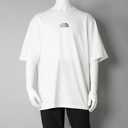 THE NORTH FACE メンズ Tシャツ LIQUID LOGO OVERSIZE SHORT SLEEVE TEE GRAPHIC NF0A8G9U TNF WHITE ホワイト FN4