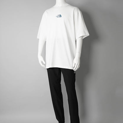 THE NORTH FACE メンズ Tシャツ LIQUID LOGO OVERSIZE SHORT SLEEVE TEE GRAPHIC NF0A8G9U TNF WHITE ホワイト FN4