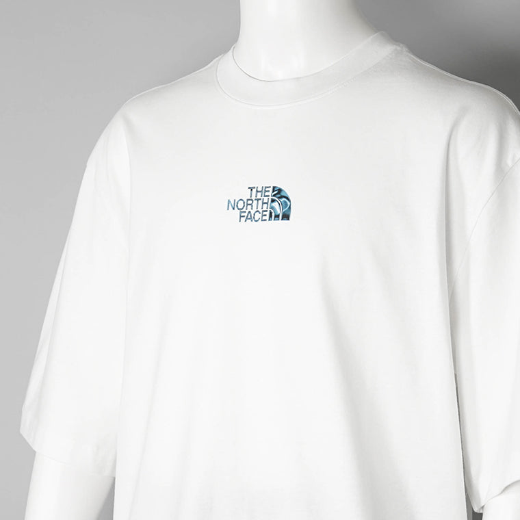 THE NORTH FACE メンズ Tシャツ LIQUID LOGO OVERSIZE SHORT SLEEVE TEE GRAPHIC NF0A8G9U TNF WHITE ホワイト FN4