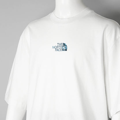 THE NORTH FACE メンズ Tシャツ LIQUID LOGO OVERSIZE SHORT SLEEVE TEE GRAPHIC NF0A8G9U TNF WHITE ホワイト FN4
