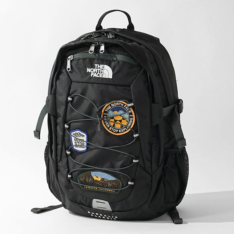 THE NORTH FACE メンズ レディース バックパック BOREALIS CLASSIC PATCH NF0A8KE8 TNF BLACK ASPHALT GREY ブラック アスファルトグレー 0E6
