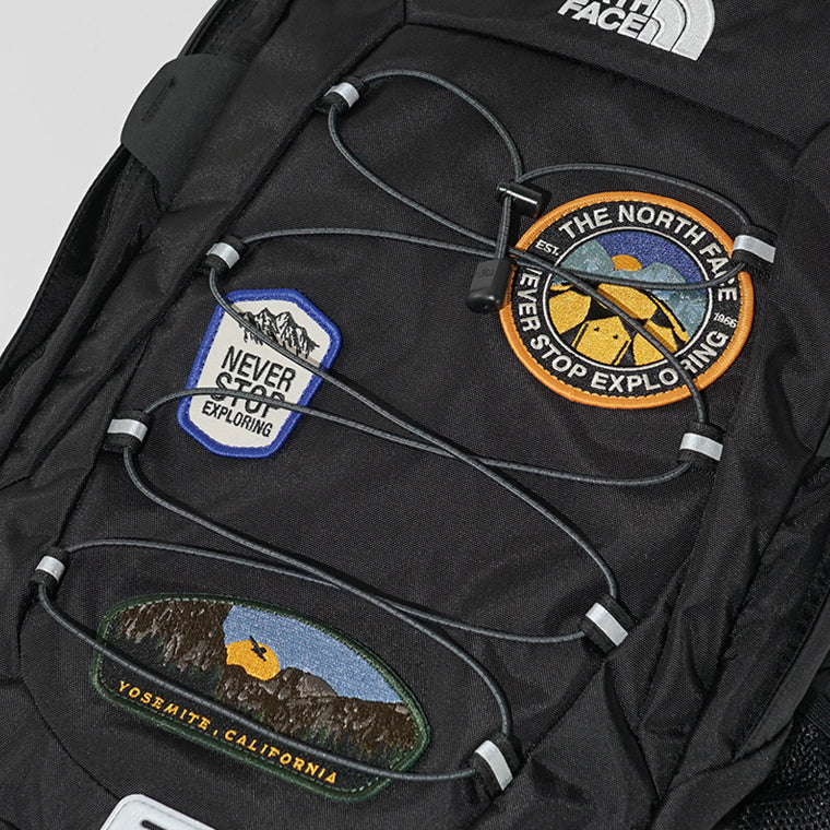 THE NORTH FACE メンズ レディース バックパック BOREALIS CLASSIC PATCH NF0A8KE8 TNF BLACK ASPHALT GREY ブラック アスファルトグレー 0E6