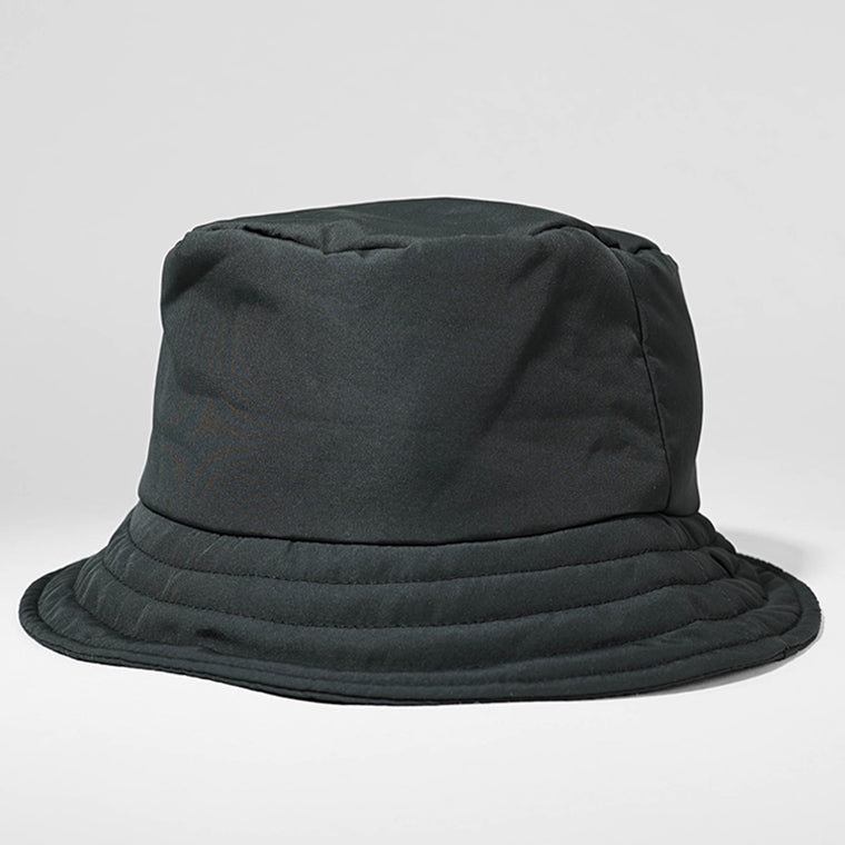 MAISON KITSUNE メンズ レディース バケットハット PUFFER BUCKET HAT NM06115 WQ4035 BLACK ブラック P199