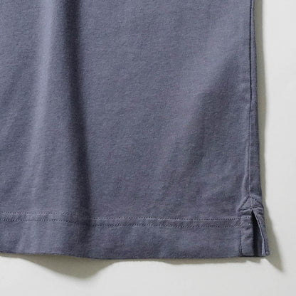 【SUMMER FINAL SALE】 MAISON KITSUNE メンズ Tシャツ CHILLAX PRINT OVERSIZE TEE SHIRT OM00108 KJ0008 FIG パープル 0120