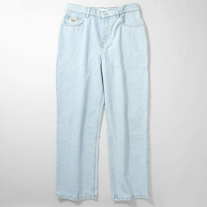 【SUMMER FINAL SALE】 MAISON KITSUNE メンズ ジーンズ RELAXED DENIM JEANS OM01105 WD4009 LIGHT WASH ウォッシュブルー 0203