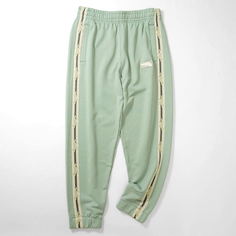 【SUMMER FINAL SALE】 MAISON KITSUNE メンズ スウェットパンツ FLASH FOX TRACK PANTS OM01126 KM0322 VERT DE GRIS グリーン 0078