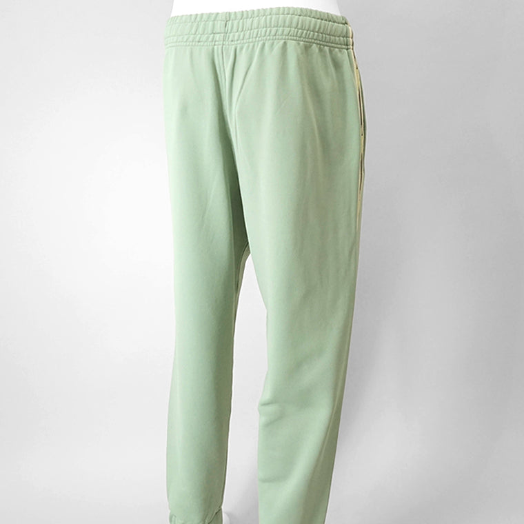 【SUMMER FINAL SALE】 MAISON KITSUNE メンズ スウェットパンツ FLASH FOX TRACK PANTS OM01126 KM0322 VERT DE GRIS グリーン 0078