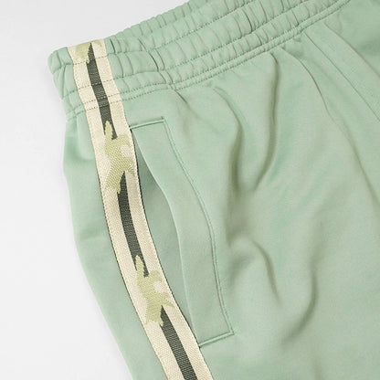【SUMMER FINAL SALE】 MAISON KITSUNE メンズ スウェットパンツ FLASH FOX TRACK PANTS OM01126 KM0322 VERT DE GRIS グリーン 0078