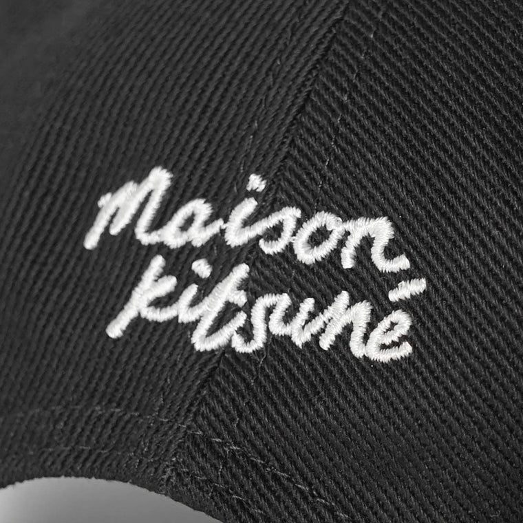 MAISON KITSUNE メンズ レディース キャップ DOUBLE FOX HEAD CAP OM611CF WW0096 ANTHRACITE P190