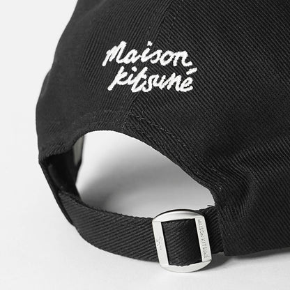 MAISON KITSUNE メンズ レディース キャップ DOUBLE FOX HEAD CAP OM611CF WW0096 ANTHRACITE P190