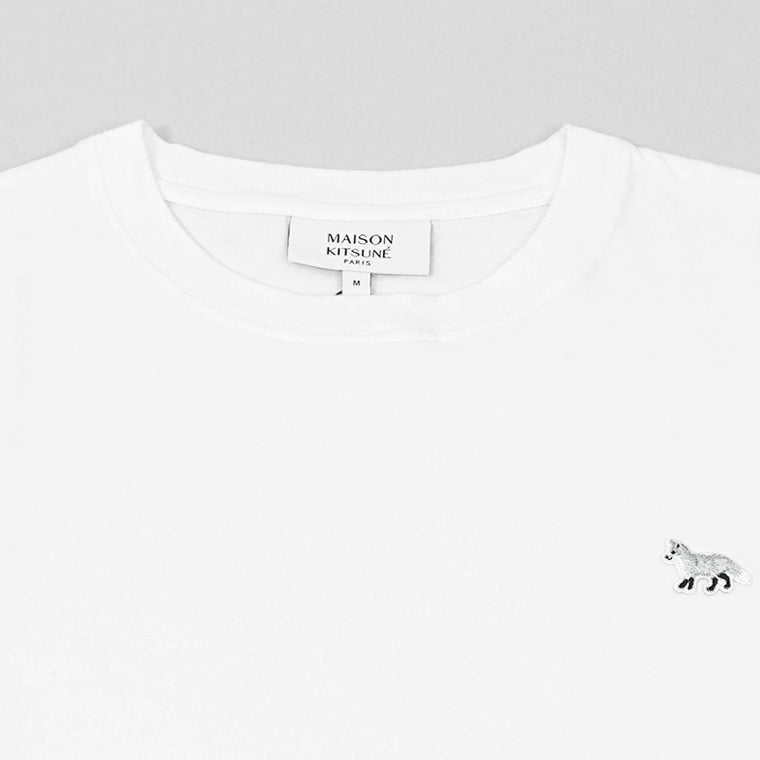 MAISON KITSUNE レディース Tシャツ BABY FOX PATCH COMFORT T00EE SHIRT OW00130 KJ0008 WHITE ホワイト P100