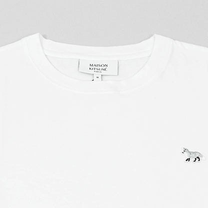 MAISON KITSUNE レディース Tシャツ BABY FOX PATCH COMFORT T00EE SHIRT OW00130 KJ0008 WHITE ホワイト P100