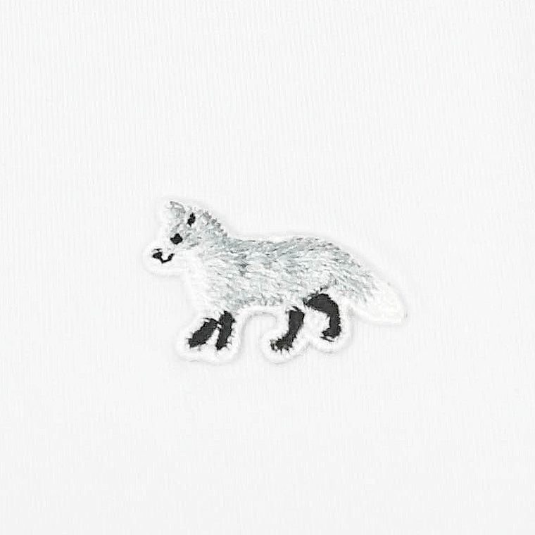MAISON KITSUNE レディース Tシャツ BABY FOX PATCH COMFORT T00EE SHIRT OW00130 KJ0008 WHITE ホワイト P100