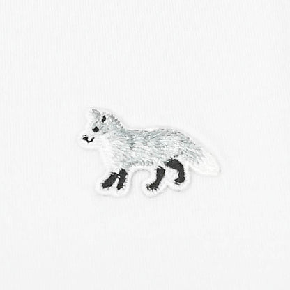 MAISON KITSUNE レディース Tシャツ BABY FOX PATCH COMFORT T00EE SHIRT OW00130 KJ0008 WHITE ホワイト P100