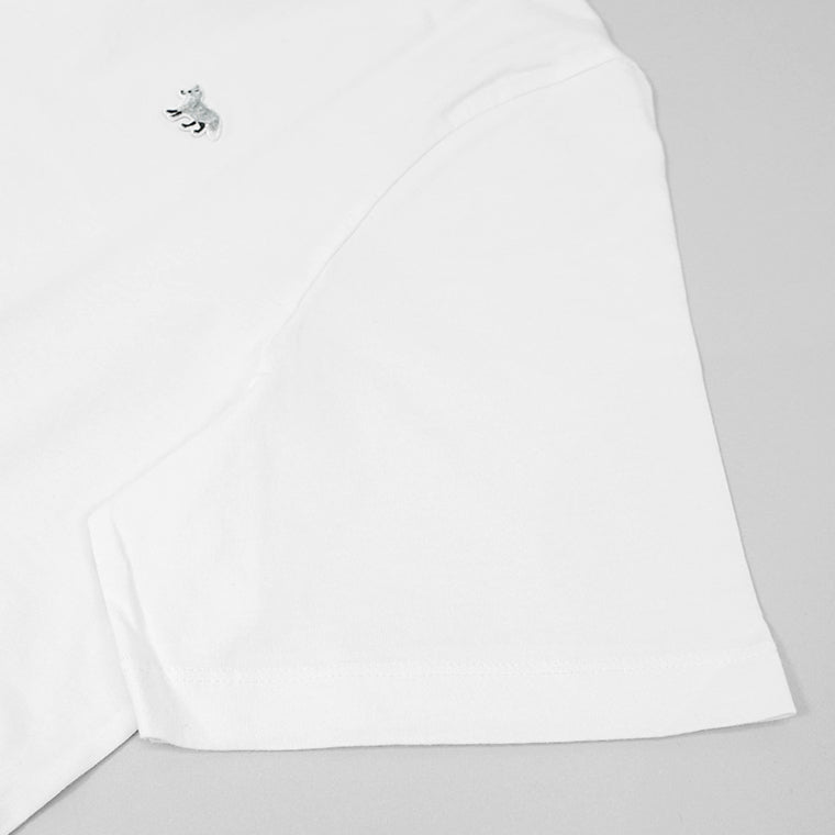 MAISON KITSUNE レディース Tシャツ BABY FOX PATCH COMFORT T00EE SHIRT OW00130 KJ0008 WHITE ホワイト P100
