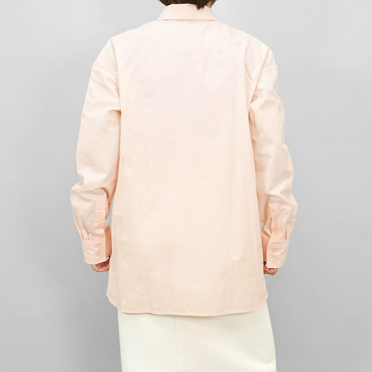 MAISON KITSUNE レディース シャツ BABY FOX CASUAL SHIRT OW00401 WC5042 PALE PINK ペールピンク 0169