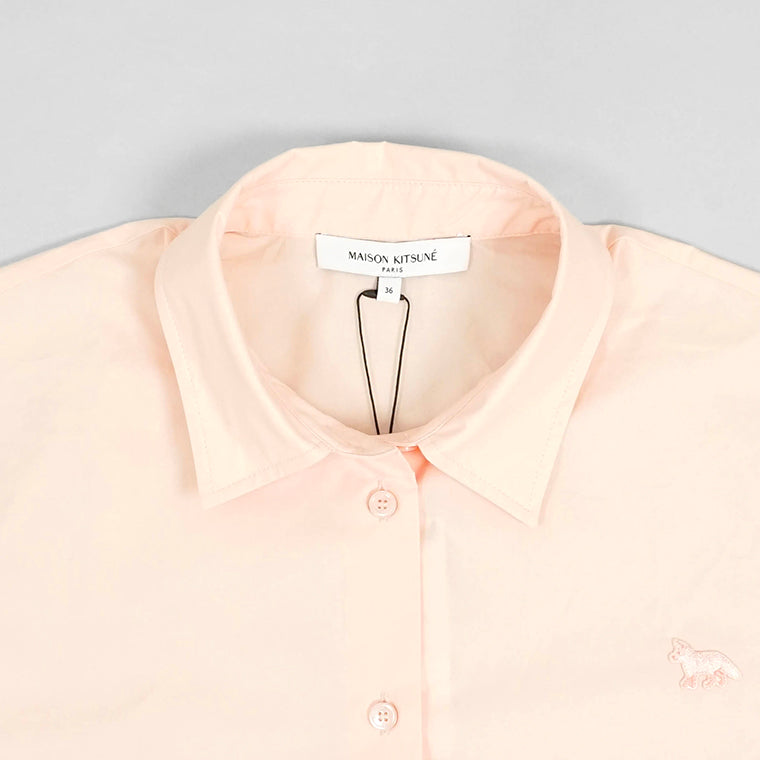 MAISON KITSUNE レディース シャツ BABY FOX CASUAL SHIRT OW00401 WC5042 PALE PINK ペールピンク 0169