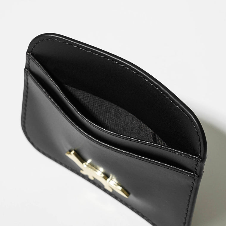 MAISON KITSUNE メンズ レディース カードケース EDIE CARDHOLDER OW05700 LR0001 BLACK ブラック P199