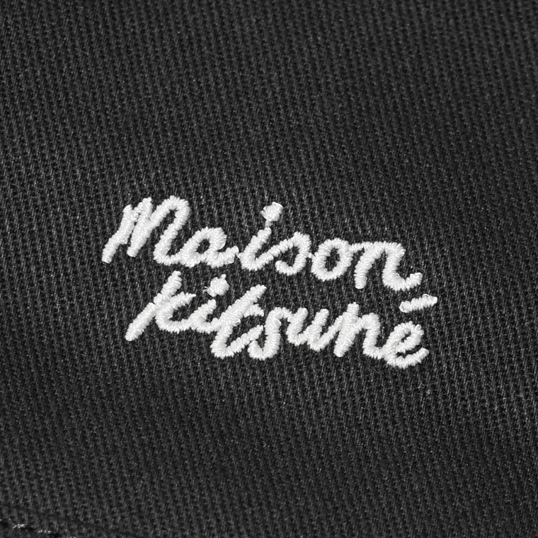MAISON KITSUNE メンズ レディース トートバッグ DOUBLE FOX HEAD TOTE OW511CF WW0096 ANTHRACITE P190