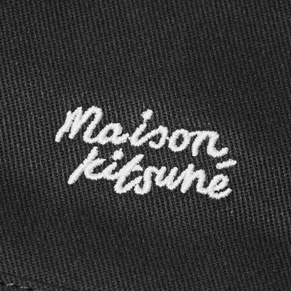 MAISON KITSUNE メンズ レディース トートバッグ DOUBLE FOX HEAD TOTE OW511CF WW0096 ANTHRACITE P190