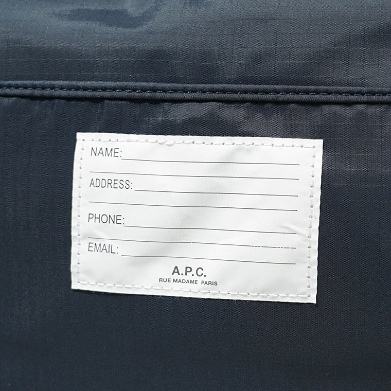 A.P.C. メンズ レディース ベルトバッグ TREK PAAFH H62219 DARK NAVY ダークネイビー IAK