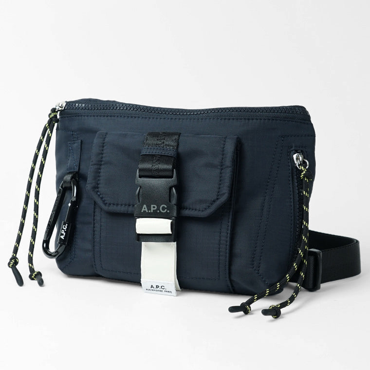 A.P.C. メンズ レディース ベルトバッグ TREK PAAFH H62219 DARK NAVY ダークネイビー IAK