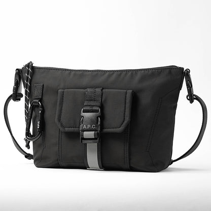 A.P.C. メンズ レディース ショルダーバッグ TREK PAAGE H61734 NOIR ブラック LZZ