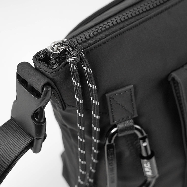 A.P.C. メンズ レディース ショルダーバッグ TREK PAAGE H61734 NOIR ブラック LZZ