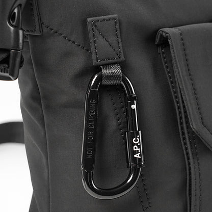 A.P.C. メンズ レディース ショルダーバッグ TREK PAAGE H61734 NOIR ブラック LZZ