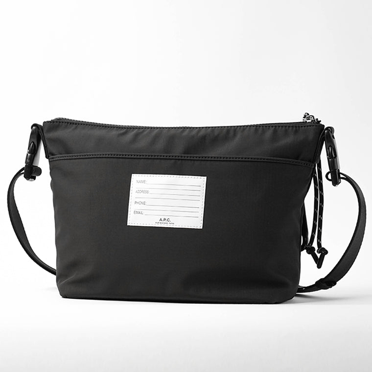 A.P.C. メンズ レディース ショルダーバッグ TREK PAAGE H61734 NOIR ブラック LZZ