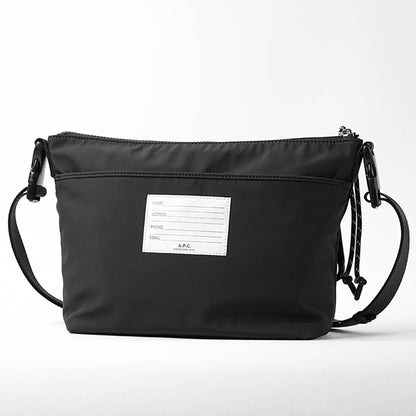 A.P.C. メンズ レディース ショルダーバッグ TREK PAAGE H61734 NOIR ブラック LZZ