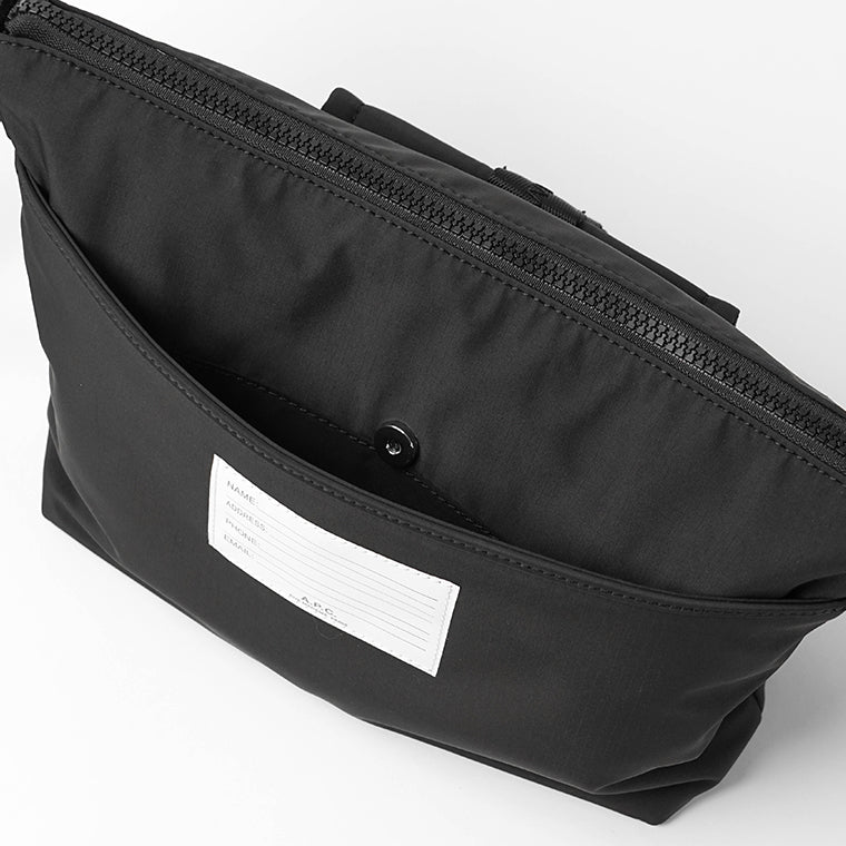 A.P.C. メンズ レディース ショルダーバッグ TREK PAAGE H61734 NOIR ブラック LZZ