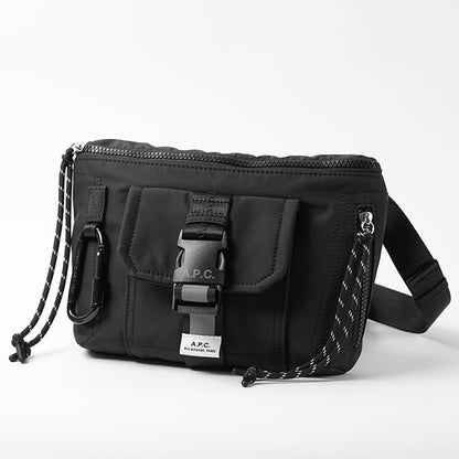 A.P.C. メンズ レディース ベルトバッグ TREK PAAGE H62219 NOIR ブラック LZZ
