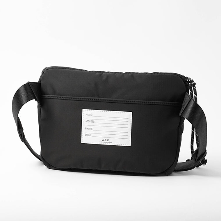 A.P.C. メンズ レディース ベルトバッグ TREK PAAGE H62219 NOIR ブラック LZZ