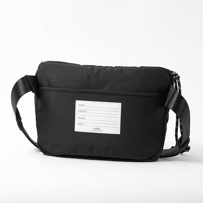 A.P.C. メンズ レディース ベルトバッグ TREK PAAGE H62219 NOIR ブラック LZZ