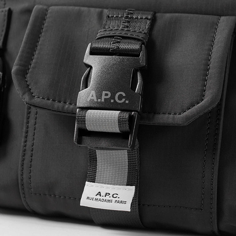 A.P.C. メンズ レディース ベルトバッグ TREK PAAGE H62219 NOIR ブラック LZZ