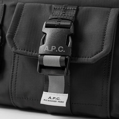 A.P.C. メンズ レディース ベルトバッグ TREK PAAGE H62219 NOIR ブラック LZZ