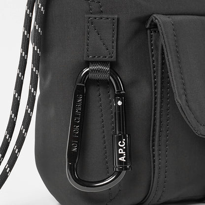A.P.C. メンズ レディース ベルトバッグ TREK PAAGE H62219 NOIR ブラック LZZ