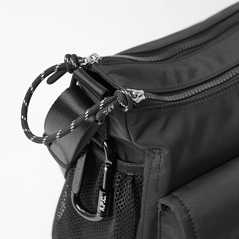 A.P.C. メンズ レディース ショルダーバッグ TREK PAAGE H67005 NOIR ブラック LZZ