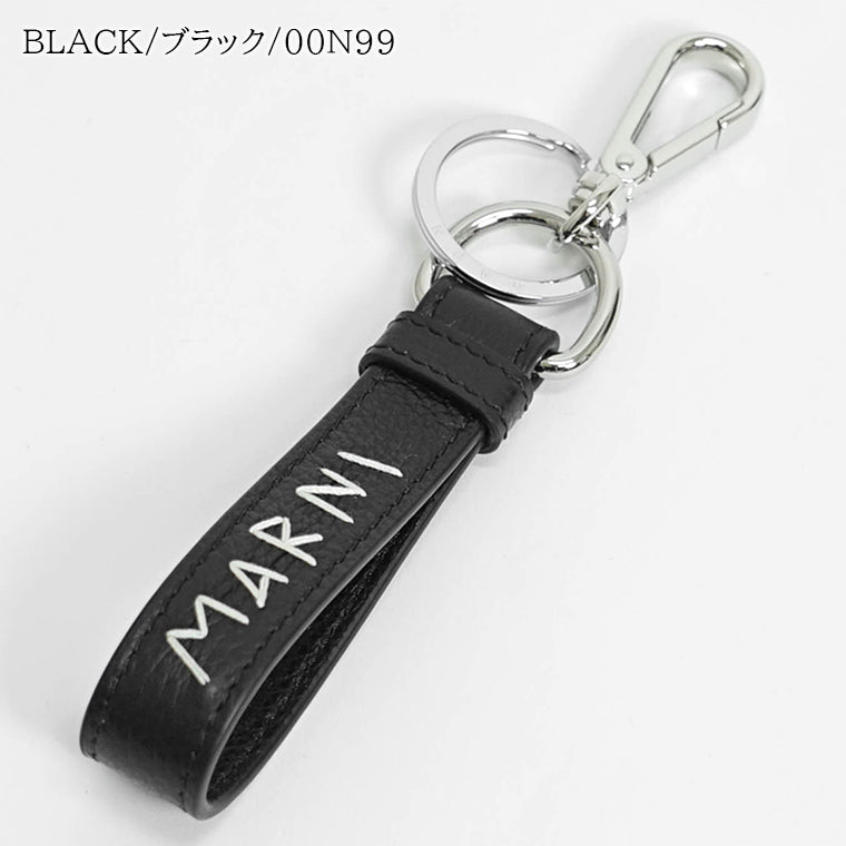 マルニ MARNI メンズ レディース キーリング ブルー ブラック