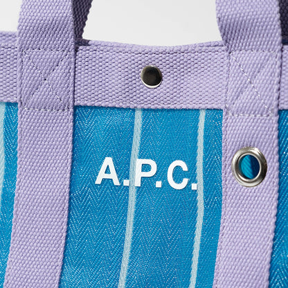 A.P.C. レディース トートバッグ CABAS MYRTILLE PEAAD F67067 BLEU DUO ブルー系 TIA