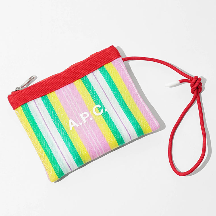 A.P.C. レディース トートバッグ CABAS MYRTILLE PEAAE F67067 ROSE MULTICOLORE マルチ FLS