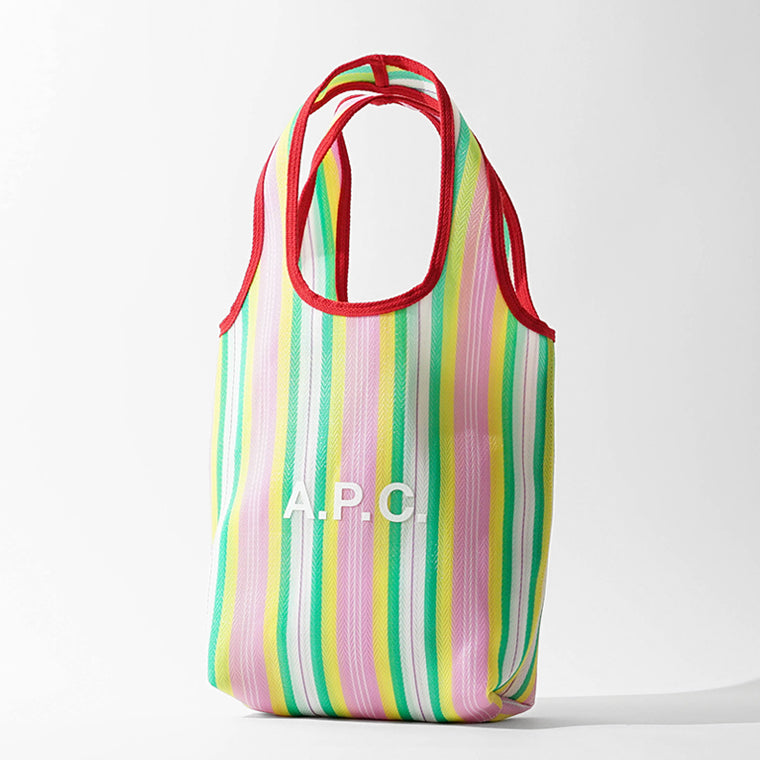 A.P.C. レディース トートバッグ TOTE NINON SMALL PEAAE M61861 ROSE MULTICOLORE マルチ FLS