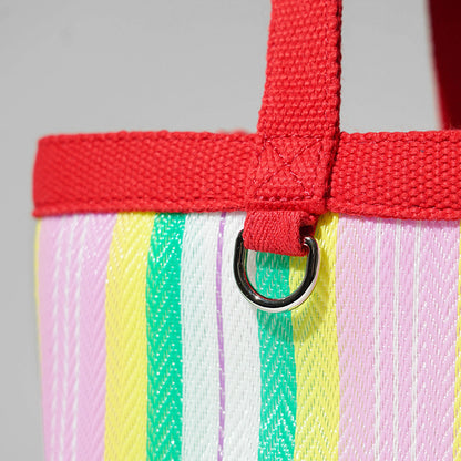 A.P.C. レディース トートバッグ CABAS CITRON PEAAE M67071 ROSE MULTICOLORE マルチ FLS