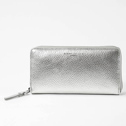 GIANNI CHIARINI レディース 長財布 PF5042 GRN LM SILVER シルバー 0406