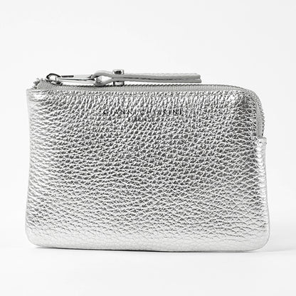 GIANNI CHIARINI レディース コイン＆カードケース PF8179B GRN LM SILVER シルバー 0406