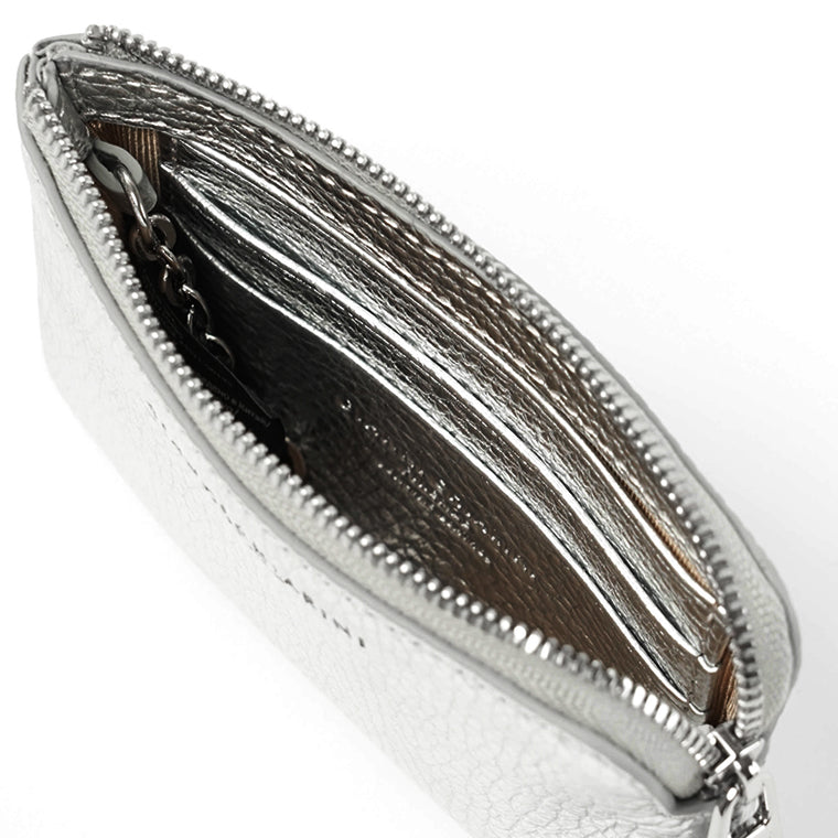 GIANNI CHIARINI レディース コイン＆カードケース PF8179B GRN LM SILVER シルバー 0406